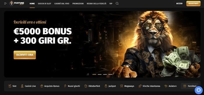 Fortune Play top sito casinò non AAMS