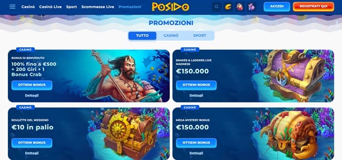 bonus nel nuovo casinò