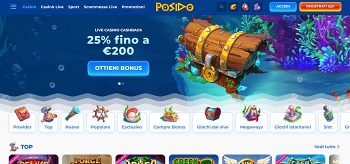 Posido Casino senza autoesclusione