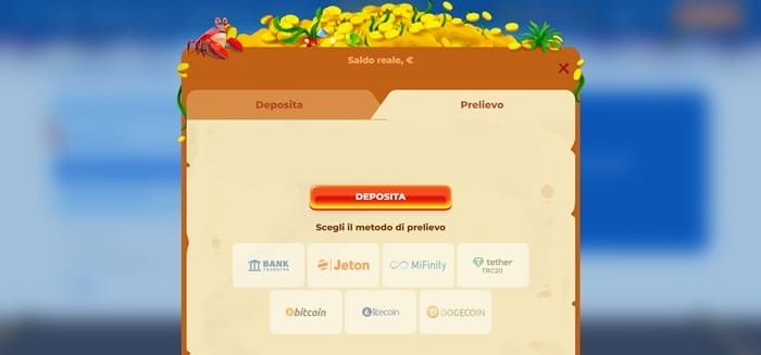Posido casino prelievo