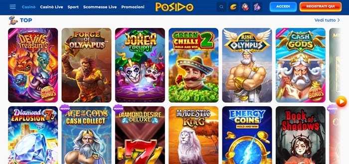 Giochi al casinò senza esclusione