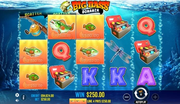 Big Bass Bonanza top slot per soldi veri