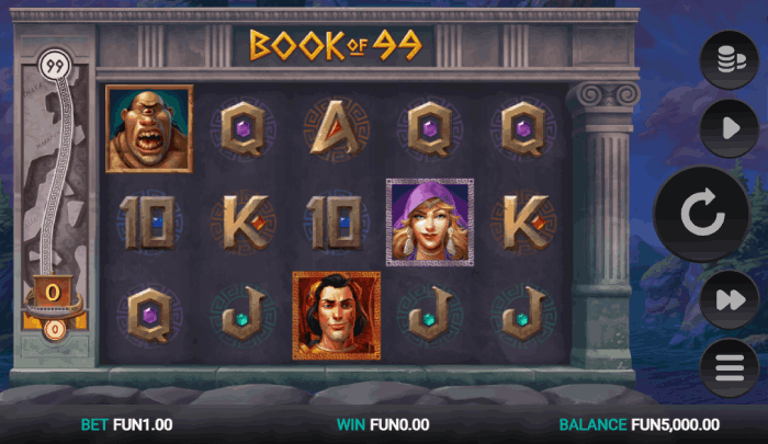 Book of 99: Casino automat ad alto RTP