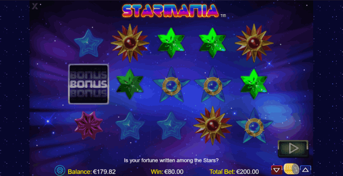 Starmania; Automat con RTP elevato