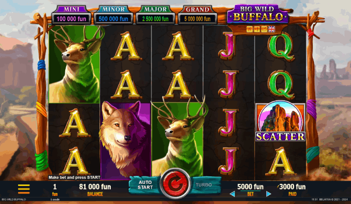 Big Wild Buffalo: slot online con soldi veri