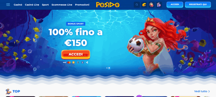 Posido: Il miglior bookmaker 